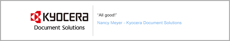 Nancy Meyer - Kyocera Document Solutions